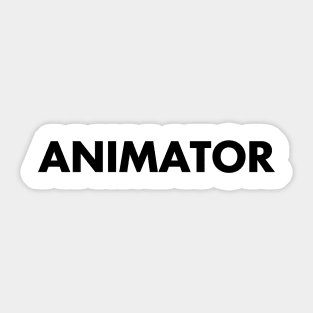 I am an animator. Sticker